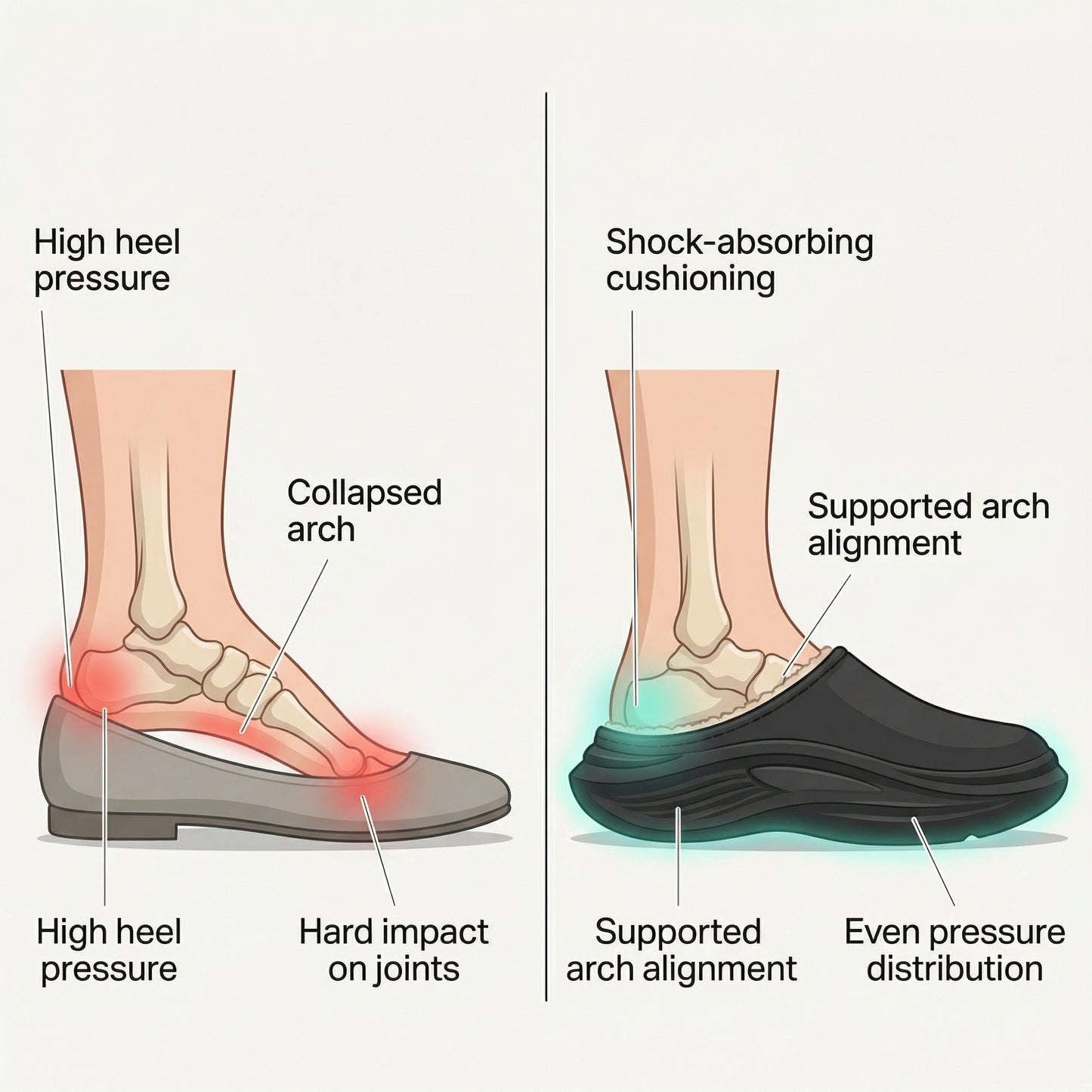 Comfclouds™ Comfort Recovery Clogs